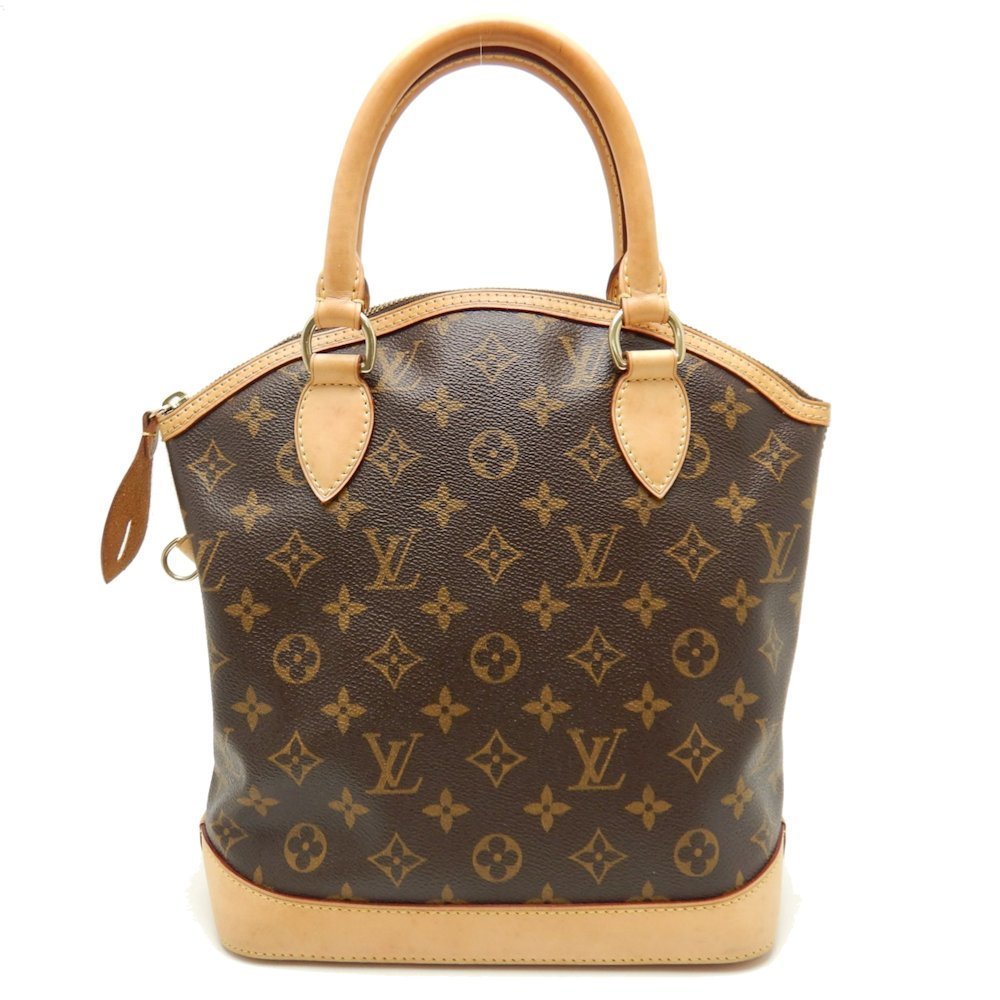Louis Vuitton Monogram Lockit Brown Handbag